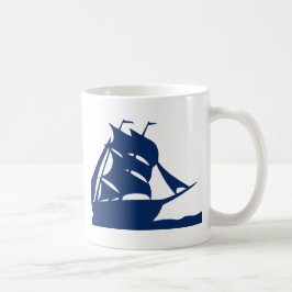 vaartuig voor de vaart met een vaartuig voor de va koffiemok