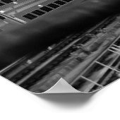 Vaartuig Zwart & Wit NYC Poster (Hoek)