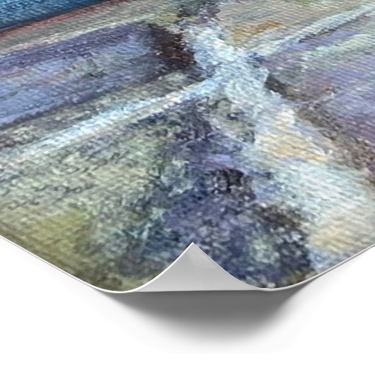  vaartuigen Acrylkunst Poster (Hoek)