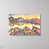  vaartuigen canvas afdruk (Voorkant)