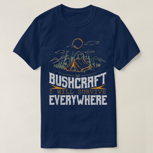 Vaartuigen die ik overal zal overleven 1 t-shirt (Design voorkant)