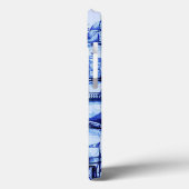  VAARTUIGEN EN SCHEPEN, marineblauw Case-Mate iPhone Case (Achterkant / Links)