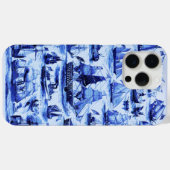 VAARTUIGEN EN SCHEPEN, marineblauw Case-Mate iPhone Case (Achterkant (horizontaal))