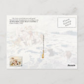 Vaartuigen met Baby in de slede Briefkaart (Achterkant)