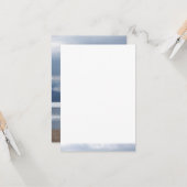 Vaartuigen voor de strandsport en de oceaansympath kaart (Voorkant / Achterkant in situ)