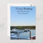 vaarwater Winnipesaukee Briefkaart (Voorkant / Achterkant)