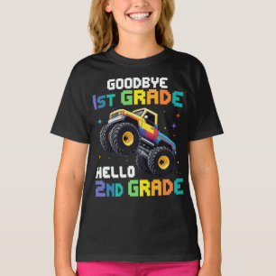 Vaarwel 1e klas Afstuderen Monster Truck T-shirt