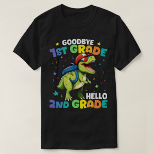 Vaarwel 1e klas Afstuderen T Rex Dinosaurus T-shirt