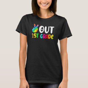 Vaarwel 1e klas Tie Dye Afstudeerproject Laatste s T-shirt