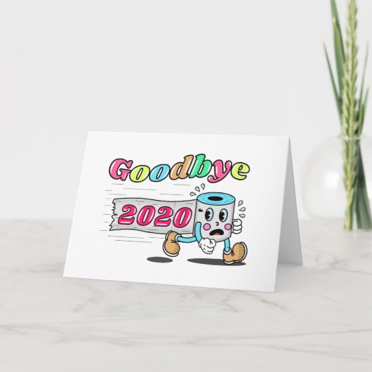 Vaarwel 2020 - Het is eindelijk voorbij Kaart (Voorkant)