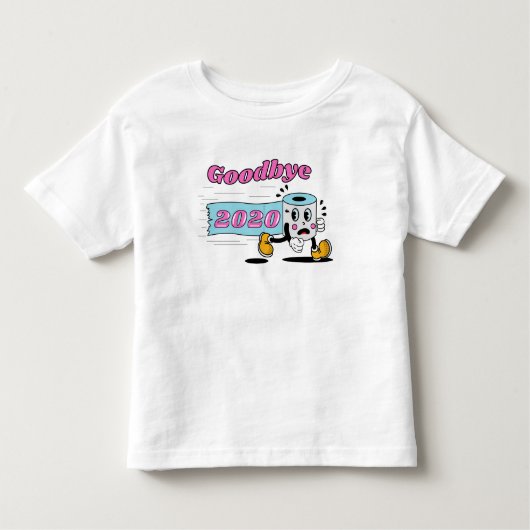 Vaarwel 2020 - Het is eindelijk voorbij Kinder Shirts (Voorkant)