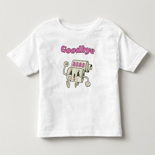 Vaarwel 2020 - Het is eindelijk voorbij Kinder Shirts (Voorkant)