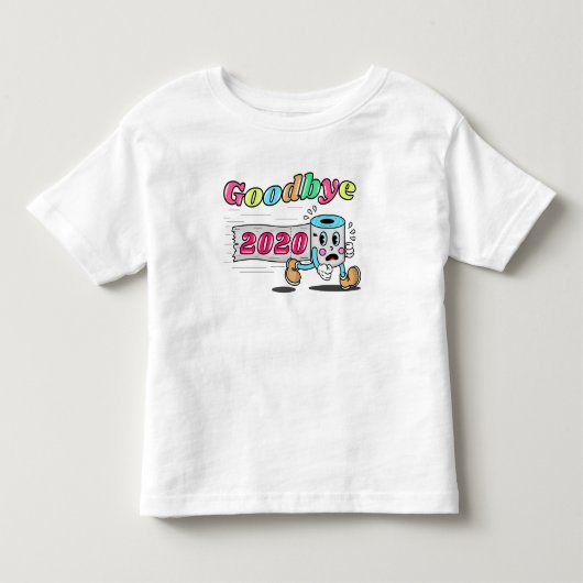 Vaarwel 2020 - Het is eindelijk voorbij Kinder Shirts (Voorkant)