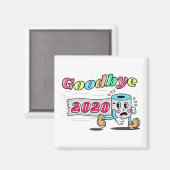 Vaarwel 2020 - Het is eindelijk voorbij Magneet (Voorkant / Achterkant)