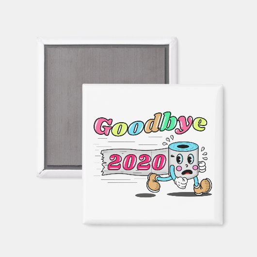 Vaarwel 2020 - Het is eindelijk voorbij Magneet (Voorkant / Achterkant)
