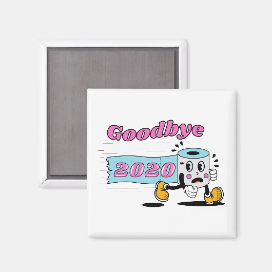 Vaarwel 2020 - Het is eindelijk voorbij Magneet (Voorkant / Achterkant)