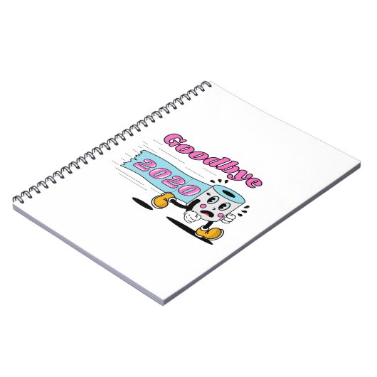 Vaarwel 2020 - Het is eindelijk voorbij Notitieboek (Linkerzijde)