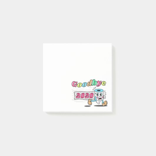 Vaarwel 2020 - Het is eindelijk voorbij Post-it® Notes (Voorkant)