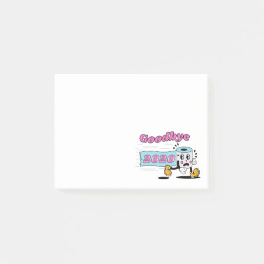 Vaarwel 2020 - Het is eindelijk voorbij Post-it® Notes (Voorkant)