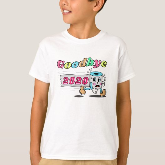 Vaarwel 2020 - Het is eindelijk voorbij T-shirt (Voorkant)