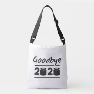 Vaarwel 2020 Toilet paper - het is eindelijk voorb Crossbody Tas