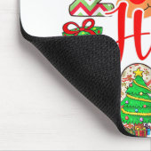 Vaarwel 2022 Hallo 2023 kerstluipaard Muismat (Hoek)