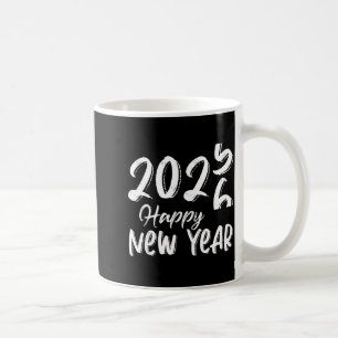 Vaarwel 2025 Hallo 2026 Gelukkig Nieuwjaar Nieuwja Koffiemok