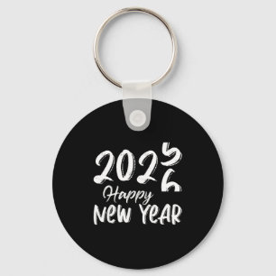 Vaarwel 2025 Hallo 2026 Gelukkig Nieuwjaar Nieuwja Sleutelhanger