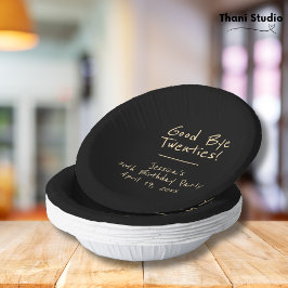 Vaarwel 20s Vrouwelijke minimalistische moderne ty Papieren Kommen