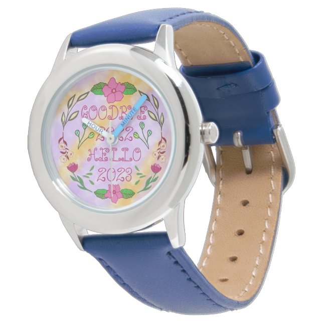 VAARWEL 20XX HALLO 20XX HORLOGE (Gekanteld)