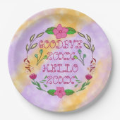 VAARWEL 20XX HALLO 20XX PAPIEREN BORDJE (Voorkant)