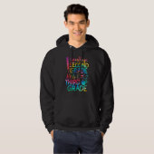 Vaarwel 2e graad Hallo 3e graad Afstuderen Hoodie (Voorkant volledig)