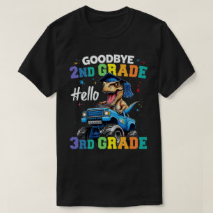 Vaarwel 2e klas Afstuderen T Rex Monster Truck T-shirt
