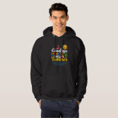 Vaarwel 2e klas docent Kinder Hallo Summe Hoodie (Voorkant volledig)