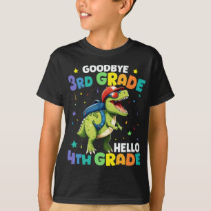 Vaarwel 3e klas T Rex Monster Truck Dinosaurus T-shirt