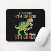 Vaarwel 4e klas Hallo 5e klas T Rex Dinosaur Muismat (Met muis)