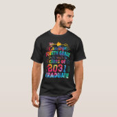 Vaarwel 4e klas van 2031 Afstudeerder Hallo T-shirt (Voorkant volledig)