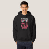 Vaarwel 5e graad Hallo 6e graad school leraar S Hoodie (Voorkant volledig)