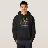 Vaarwel 5e graad leraar student Kinder Hallo Summe Hoodie (Voorkant volledig)