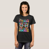 Vaarwel 5e klas Afstuderen naar middelbare school T-shirt (Voorkant volledig)