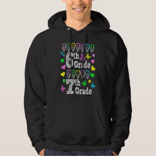 Vaarwel 6e klas Hallo 7e klas Terug naar school S Hoodie