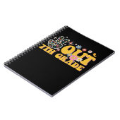 Vaarwel 7e klas Groovy laatste schooldag Notitieboek (Linkerzijde)