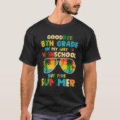 Vaarwel 8e graad Afstuderen naar Hallo S T-shirt (Voorkant)