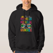 Vaarwel 8e klas Afstuderen Hallo naar middelbare s Hoodie (Voorkant)
