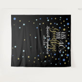 vaarwel aan je 40-er jaren 50e verjaardagsfeest fo wandkleed (Voorkant (horizontaal))