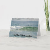 Vaarwel afscheid van de beste Kaart voor Ocean Wav (Voorkant)