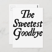 vaarwel briefkaart (Voorkant / Achterkant)