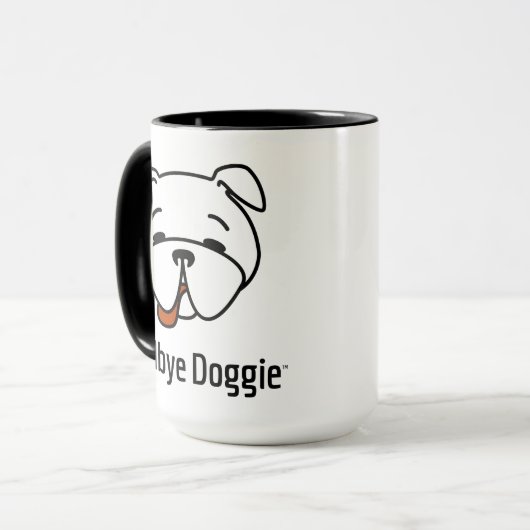 Vaarwel Doggie Combo Mok (Voorkant links)