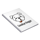 Vaarwel Doggie Notitieboek (Rechterzijde)