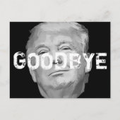 Vaarwel Donald Trump Impeach Keepomwille Briefkaart (Voorkant)